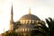 Blue Mosque Dome and minaret