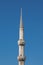 Blue mosque minaret, Istanbul, Turkey