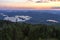 Blue Mountain Lake and Minnow Pond Sunset