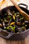 Blue Mussels in Whitewine