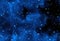 Blue nebula stars