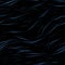 Blue neon fibres background