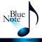 The blue note is the theme of this musical graphic.