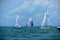 Blue Ocean Batam wonderfull Indonesia, sailboats