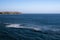 Blue ocean and blue sky surround Rhino Head, Stenhouse Bay, South Australia