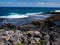 Blue ocean water of Fuerteventura coast, Canary Islands