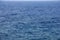 Blue ocean waves arund La Palma island, Canary