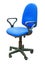 Blue office chair