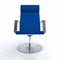 Blue office swivel chair