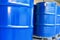 Blue Oil Barrels or Steel Chemical Drums