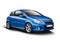 Blue Opel corsa OPC