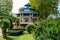 The blue pagoda at Cambo les Bains in France