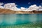 Blue Pangong Lake with Mountains-Ladakh, India