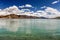 Blue Pangong Lake with Mountains-Ladakh, India