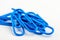 Blue paperclips