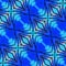 Blue pattern background texture made from Painted Jezebel butterfly wings