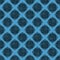 Blue Paws Seamless Background Pattern