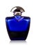 Blue perfume bottle