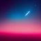 Blue Pink Cosmos Nebula Stars Cosmic Space Galaxy Dream Vision Generative AI