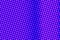 Blue pink dotted halftone. Round sparse dotted gradient. Half tone background.