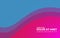 Blue pink vector Template Abstract background with curves lines For flyer brochure booklet and websites design Modern curve