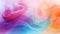 Blue pink yellow colorful abstract background. luxury colored smoke, acrylic paint underwater explosion, cosmic swirling