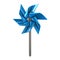 Blue pinwheel 3d illustration