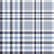 Blue plaid pattern vector. Glen tartan check plaid for tablecloth, skirt, or other modern spring and autumn tweed textile.
