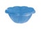 Blue plastic basin