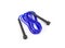 Blue plastic jump rope