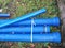 Blue Plastic Pipes For New Water System ready in stock