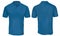 Blue Polo Shirt Template