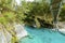 Blue Pools in Mount Aspiring National Park