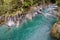 Blue pools near Haast Pass