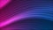 Blue purple glowing neon waves abstract motion design