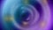 Blue purple smooth circles and golden dust confetti video animation