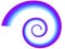 Blue-Purple Spiral