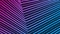 Blue purple tech geometric neon lines video animation