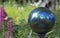 Blue Rainbow Garden Gazing Ball Ornament