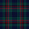 Blue red green tartan plaid pattern. Seamless hounds tooth check plaid graphic for Christmas and New Year skirt, flannel shirt.