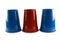 Blue and Red Party Cups