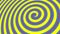 Blue, Red and Yellow Hypnotic Circus Spiral Animation