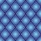 Blue rhombus seamless pattern - vector