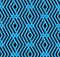Blue rhythmic textured endless pattern, overlay continuous creative textile, geometric motif background with rhombs.