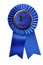 Blue Ribbon Award (with clipping path)