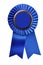 Blue Ribbon Award (with clipping path)