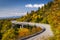 Blue Ridge Parkway Linn Cove Viaduct North Carolina