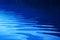 Blue rippled water as abstract background