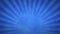 Blue Rotating Sunburst Animated Looping Background