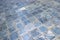 Blue Rough surface textured square tiles